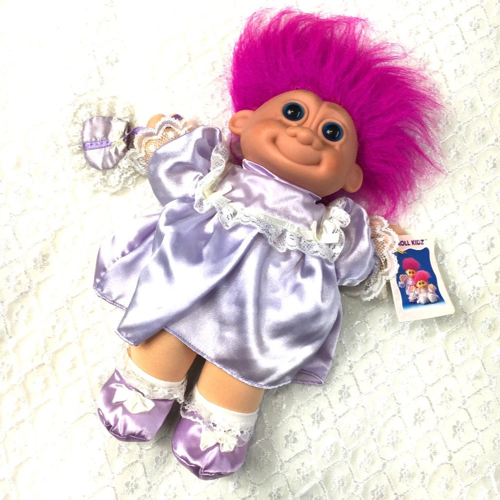Russ Troll Kidz 14” Doll Vtg NWT